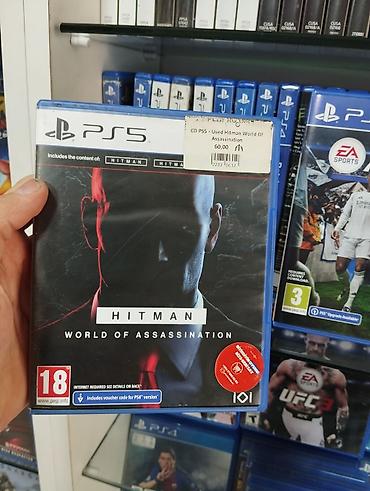xbox diski: PS5 üçün oyun diski: Hitman – World of Assassination - Platforma — 1
