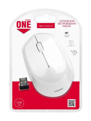 мышки для ноутбука: Мышь беспроводная Smartbuy SBM-333AG-W белого цвета выделяется