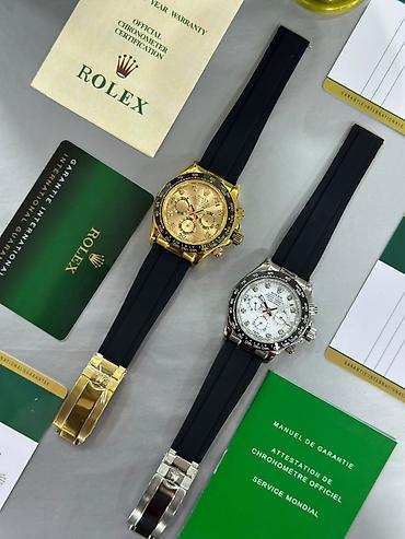 takı: Yeni, Qol saatı, Rolex, rəng - Qızılı — 8