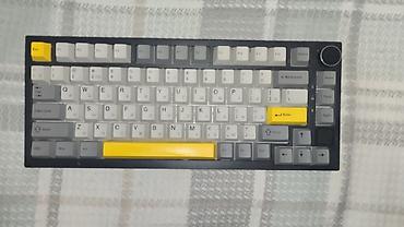 ajazz ak820: Клавиатура, Ajazz, Механическая, Bluetooth подключение, Размер: 75% — 2