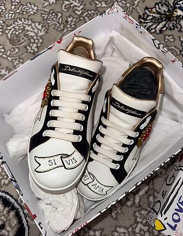 дольче габбана: Кроссовки Dolce & Gabbana Portofino ОРИГИНАЛ, Куплены в Алмате — 4