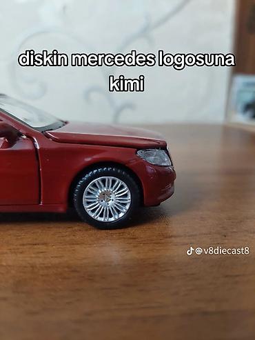 maneki neko top: MSZ Street Series metal oyuncaq avtomobil – Mercedes‑Benz S600 (miqyas — 7