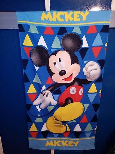 Towels: MIKI MAUS PESKIR NOV ZA PLAZU MICKEY MOUSE DISNEY AKCIJA | Cene nisu — 4