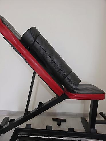 Ev üçün fitnes dəsti – tənzimlənən skamyə və ştanq/dambul aksesuarları lalafo.az -da Ev üçün fitnes dəsti – tənzimlənən skamyə və ştanq/dambul aksesuarları
