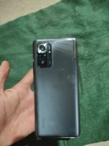 ноутбук игровой бу: Redmi, Redmi Note 10 Pro, Колдонулган, 128 ГБ, түсү - Кара, 2 SIM