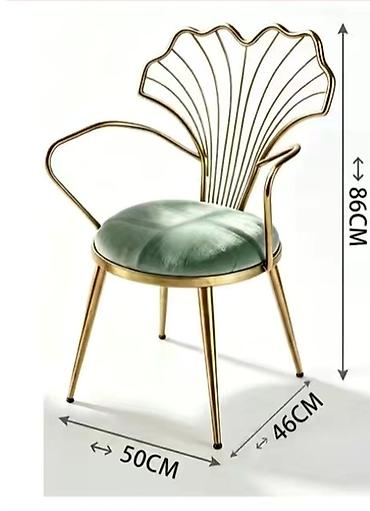 table study: Стол и стул для зала, Новый, Платная доставка, цвет - Золотой — 3
