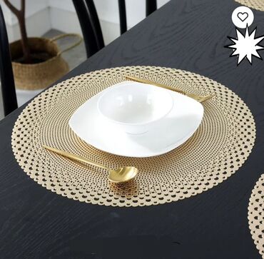 Держатели и подставки: Персонки /плейсматы Круглая декоративная подставка - Форма: круглая — 3