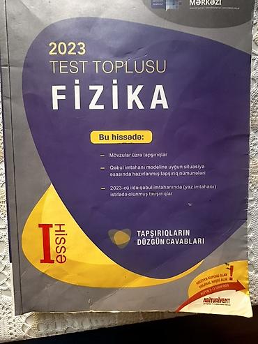 az dili: Məhsul: 2023 “Test Toplusu – Fizika”, I hissə Təsvir: - Dövlət — 2