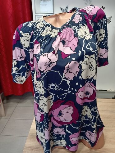 Bluze: 4XL (EU 48), Pamuk, bоја - Šareno
