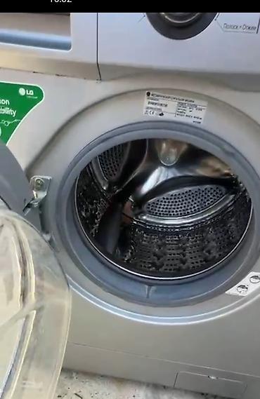 elektrikli motorlar: LG paltaryuyan maşın – ön yüklənən, 8 kq tutumlu, Direct Drive — 2