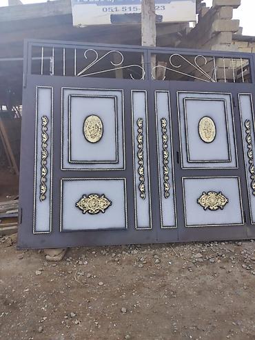 Ворота и комплектующие: Hər kəsə salam. Dəyərli müştərilər istənilən material və ölçüdə — 4