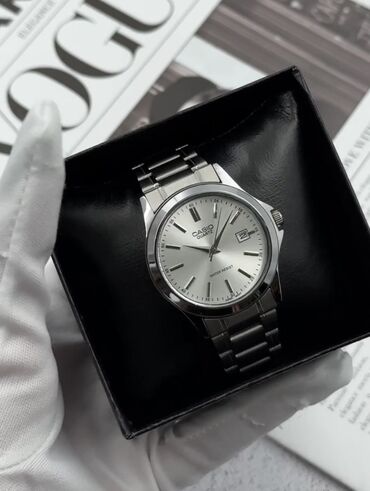 брендовые часы мужские оригинал: Кварцевые наручные часы Casio (Analog) - Классический дизайн с