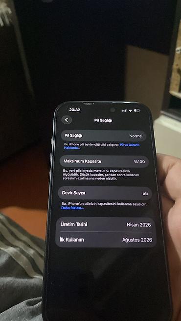 IPhone 15, 128 GB, Qara, Face ID