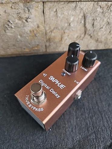 Gitare: SAPHUE DIGITAL DELAY PEDALA ANALOG VIŠE MODELA | Slanje po dogovoru — 2