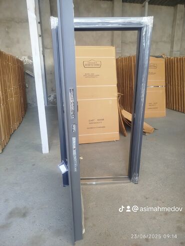 Giriş qapıları: Mənzil üçün Yeni Giriş qapısı 90x205 sm Çərçivə ilə, Zəmanətli, Pulsuz quraşdırma, Pulsuz çatdırılma — 9