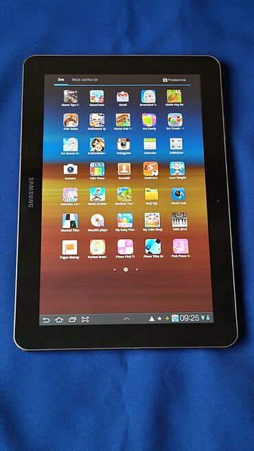 Tableti: Tablet samsung 10.1 inca ko nov sve rafi nema mane. cena extra — 15