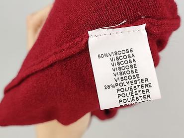 krata: Red, Ponczo damskie, rozmiar One size — 5