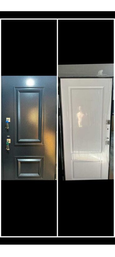 Giriş qapıları: Mənzil üçün Yeni Giriş qapısı Zamok ilə, Zəmanətli, Pulsuz quraşdırma, Pulsuz çatdırılma — 16