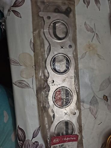 kia starter: KIA orijinal ehtiyat hissələri – silindr başlığı və egzoz kollektor — 5