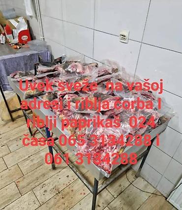 Meso, riba, živinsko meso: Prodaja pržene ribe, riblje čorbe i riblji paprikaš — 6