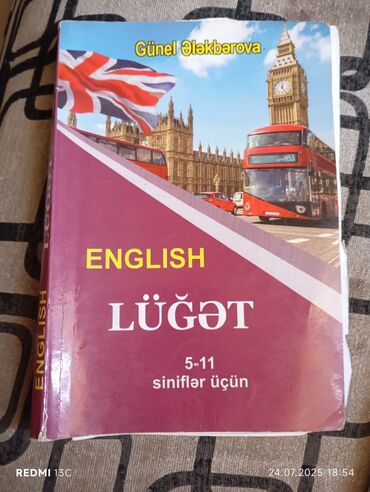 Digər kitablar və jurnallar: İngilis dili Lügət Günel Ələkbərova