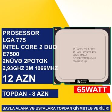 Prosessorlar: Prosessor Intel Core i3 Kompüter üçün Prosessorlar, İşlənmiş -da lalafo.az — 3 Prosessorlar: Prosessor Intel Core i3 Kompüter üçün Prosessorlar, İşlənmiş — 3