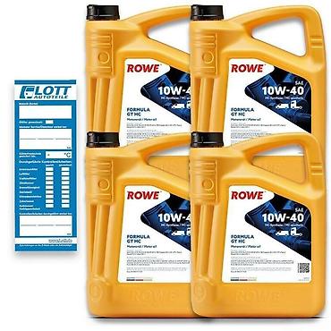 vanak yağ: Rowe HIGHTEC FORMULA GT SAE 10W-40 HC 20LRowe HIGHTEC FORMULA GT SAE — 1