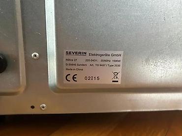 Rerne: Severin TO 2035 mini rerna/toaster pećnica - Kompaktna električna — 11