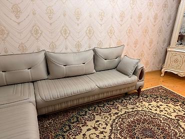 Divanlar: Künc divan – müasir dizayn, açıq boz rəng - Forması: L-şəkilli künc — 4