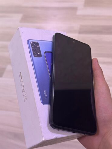 redmi 11s qiymeti: Xiaomi Redmi Note 11S, 128 GB, rəng - Göy, 
 Sensor, Barmaq izi, İki sim kartlı