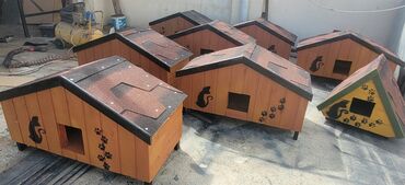 Yuvalar: Məhsul: Açıq havada istifadə üçün taxta pişik evi Təsvir: - Küçə və — 21