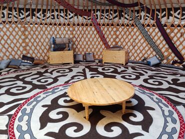 Продажа юрт: Продажа юрты, Каркас Деревянный, 100 баш, Диаметр: 7 метров — 8