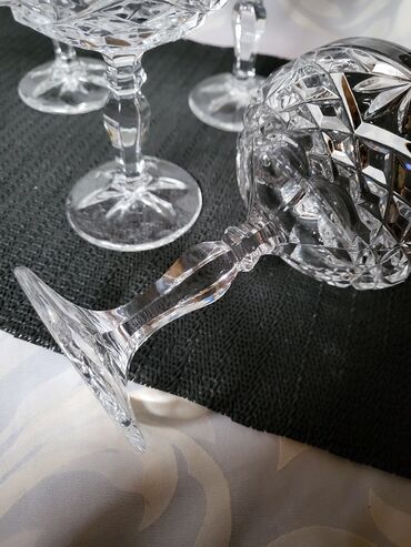 Čaše: Case kristal Zajecar za vino,rucni rad iz 70ih.godina. Case za — 15