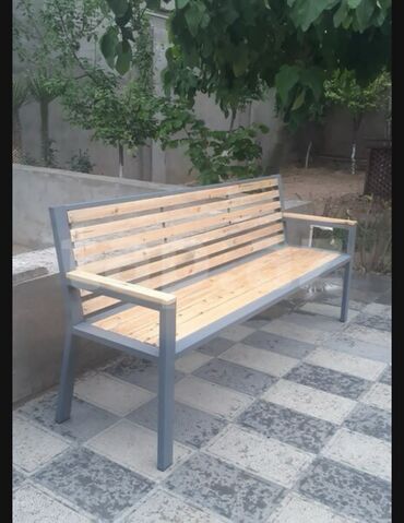 Mətbəx mebeli: Sənaye üslubunda metal-taxta mebel dəsti və fərdi hazırlanma xidməti — 8