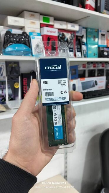 ddr4 4gb ram: Оперативная память (RAM) Crucial, 8 ГБ, 2666 МГц, DDR4, Для ПК, Новый