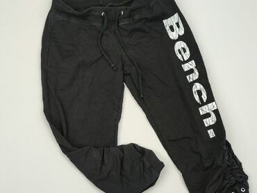 eleganckie bluzki do czarnych spodni: Spodnie 3/4 Damskie, Bench, S, stan - Dobry