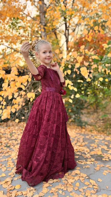 Платья: Детское платье, цвет - Красный — 18