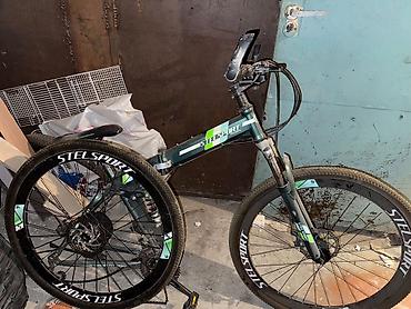 İdman velosipedləri: STELS SPORT dağ velosipedi - Marka/model: STELS Sport (çərçivədə — 1