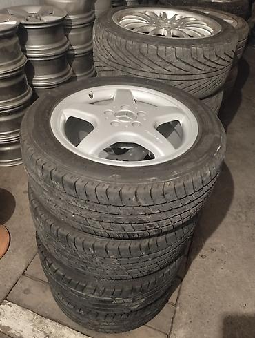 Литые Диски R 17 AMG, Комплект, отверстий - 5, Б/у at lalafo.kg Литые Диски R 17 AMG, Комплект, отверстий - 5, Б/у
