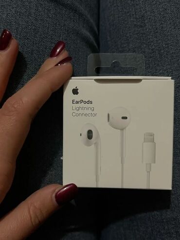 Qulaqcıqlar: Simli Qulaqcıqlar, Apple, rəng - Ağ
