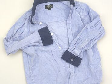 Shirts: Shirt 7 years, condition - Good, pattern - Monochromatic, color - Light blue