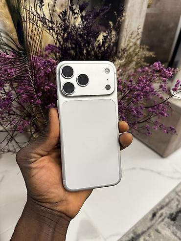 iphone xm: IPhone 17, Б/у, 1 ТБ, Matte Silver, Защитное стекло, Чехол, 91 % — 5