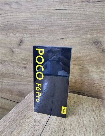 Poco: Poco F6 Pro, Новый, 256 ГБ, цвет - Черный, 2 SIM, eSIM