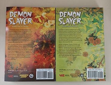 Книги и журналы: Məhsul: Demon Slayer: Kimetsu no Yaiba manga kitabları – İngilis — 2