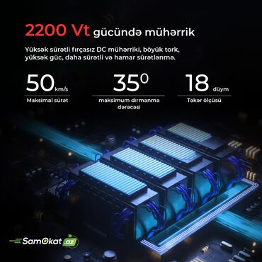 Monotəkərlər: Yeni Monotəkər 18", > 1000 Vt, > 40 km/s, Rayonlara çatdırılma, Pulsuz çatdırılma, Ünvandan götürmə — 3
