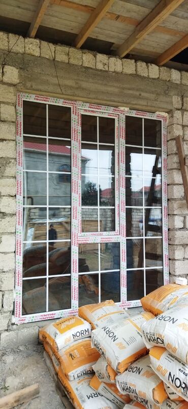 Plastik pəncərələr: Hbsb si̇yi̇rməli̇ i̇zo alümi̇ni̇um. Kəyfi̇yyatli̇ — 13