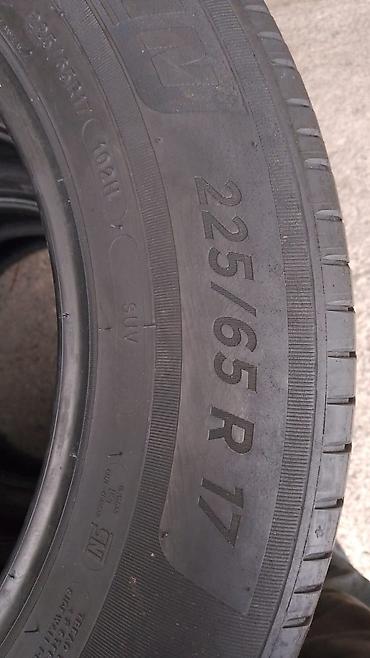 topdan teker satisi: SUV üçün 4 ədəd yay/üç mövsüm şini Ölçü: 225/65 R17 Yük/sürət — 2