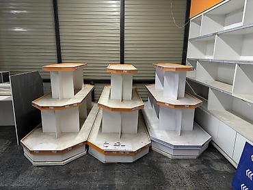 Корзины: Торговое оборудование для магазинов - Проволочный островной бункер — 9