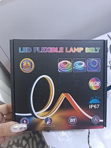 Гибкая RGB светодиодная лента (LED Flexible Lamp Belt) с пультом ДУ и at lalafo.kg Гибкая RGB светодиодная лента (LED Flexible Lamp Belt) с пультом ДУ и