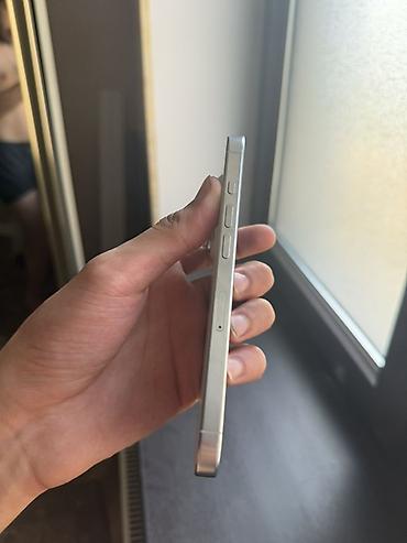 i̇phone barter: IPhone 16 Pro, 128 GB, White Titanium, Zəmanət, Simsiz şarj, Face ID — 5